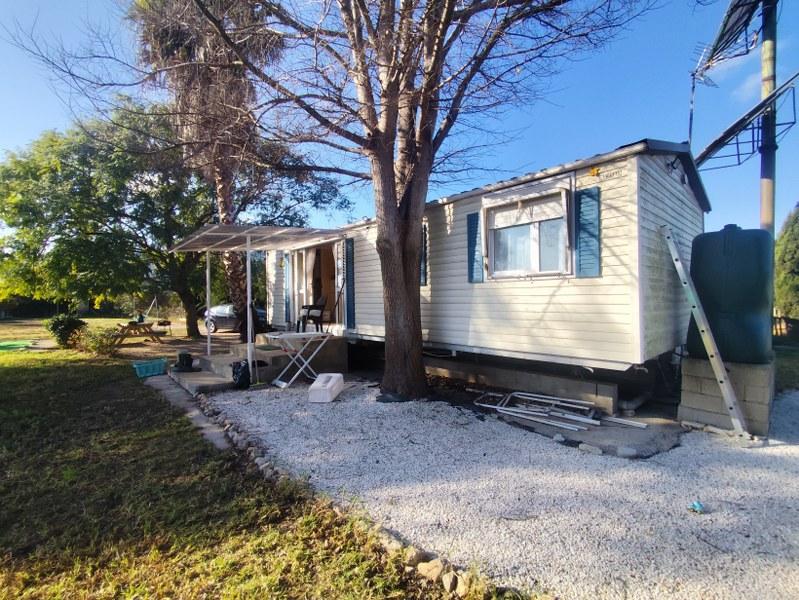Campo Rústico de 3.021 Metros Cuadrados de Parcela con una Móvil Home en Buen Estado y Amueblada Zona Término de Tavernes!!!!