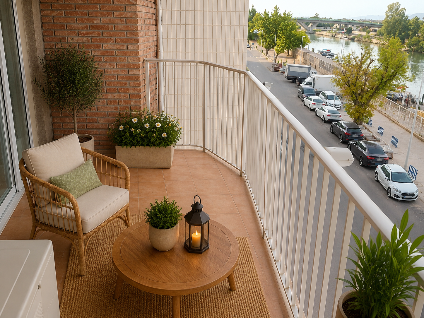 Apartamento de 4 Habitaciones Dobles y 2 Baños Completos en Excelente Estado en el Centro del Pueblo de Cullera en la Zona del Río Consúltenos!!!!